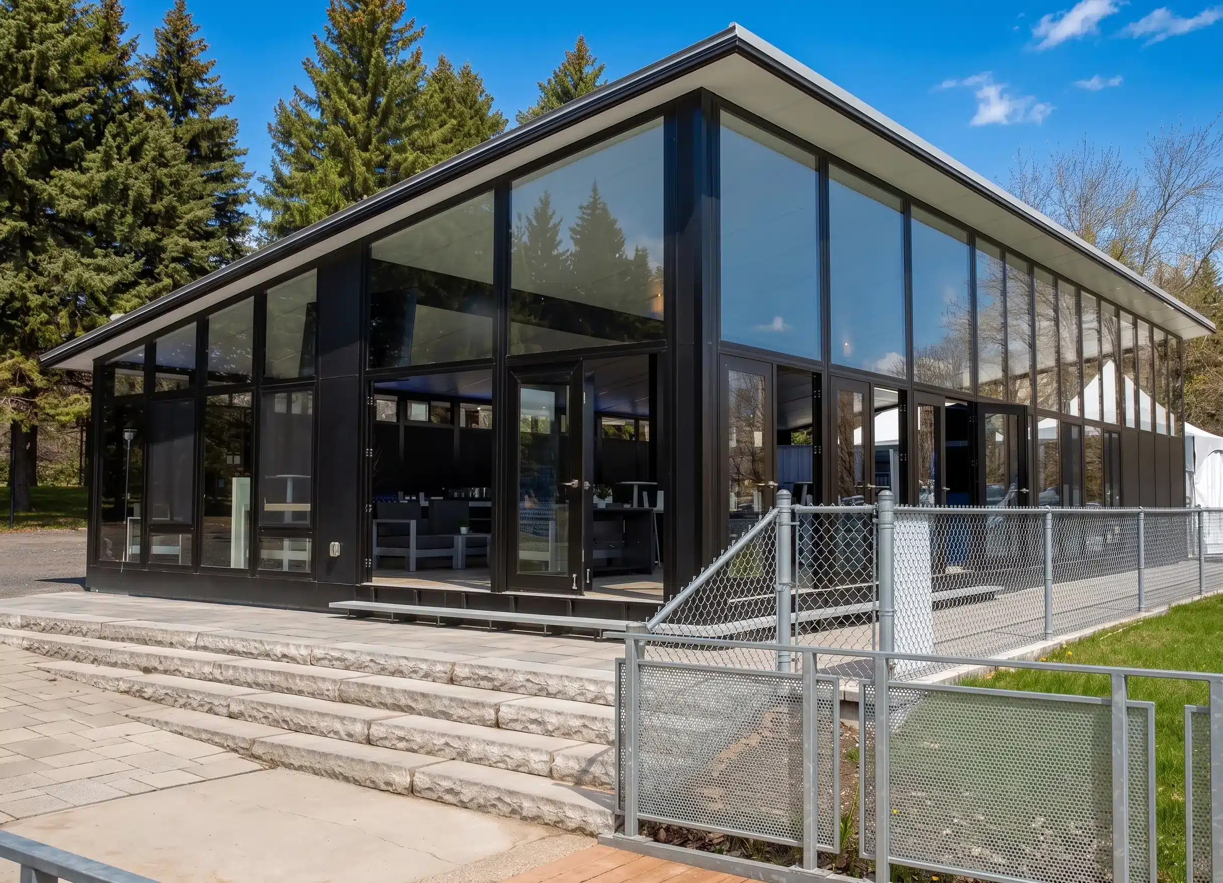 Sunspace Sunrooms, solarium 3 saisons pour espace commercial
